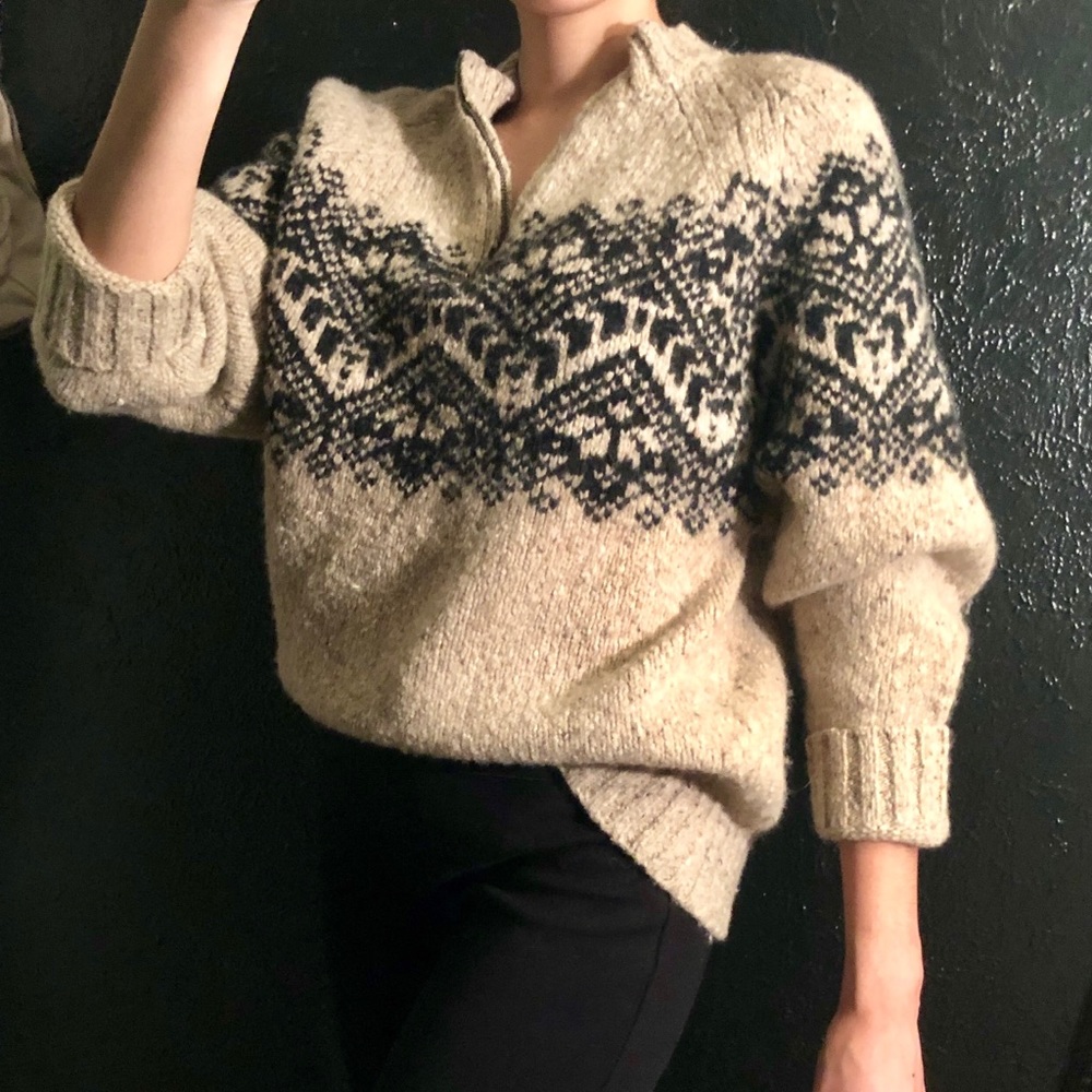 Heather & Tweed sweater